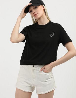 solid logo regular t-shirt