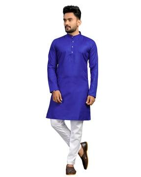 solid long kurta