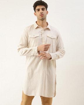 solid long kurta