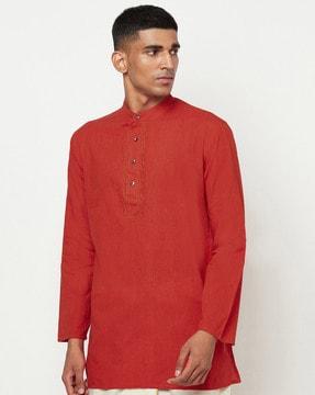 solid long kurta