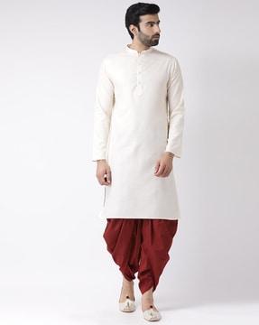 solid long kurta