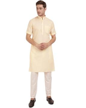 solid long kurta