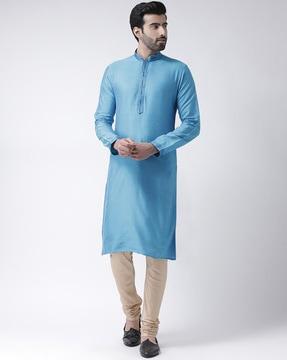 solid long kurta