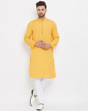 solid long kurta