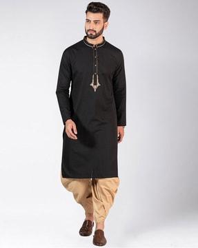 solid long kurta