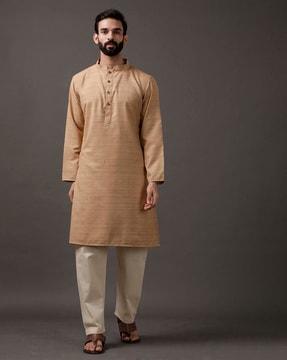 solid long kurta