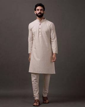 solid long kurta