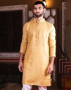 solid long kurta