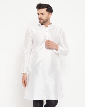 solid long kurta