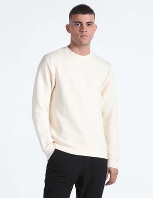 solid long sleeves sweatshirt