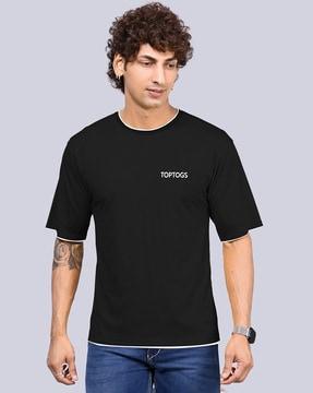 solid loose fit t-shirt