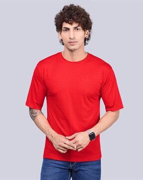 solid loose fit t-shirt