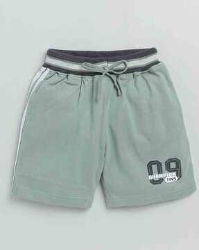 solid low rise shorts