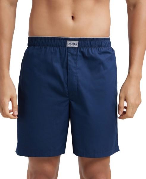 solid men blue boxer shorts