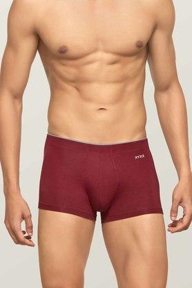 solid modal men's trunks - maroon