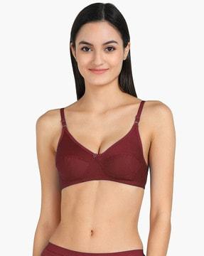 solid non padded minimiser bra