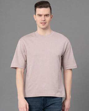 solid oversized fit t-shirt