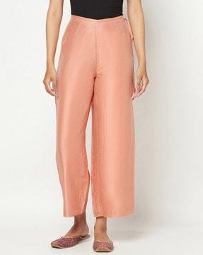solid pant with drawstrings