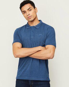 solid polo t-shirt