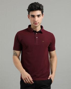 solid polo t-shirt