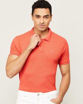 solid polo t-shirt