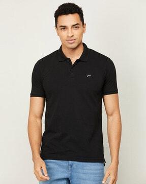 solid polo t-shirt