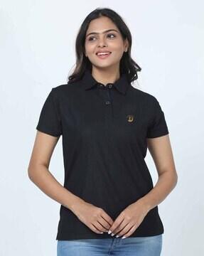 solid polo t-shirt