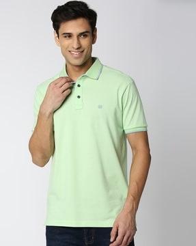 solid polo t-shirt