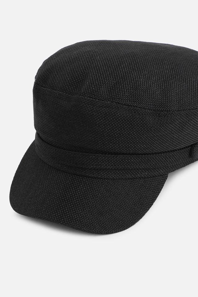 solid polyester mens bretan cap