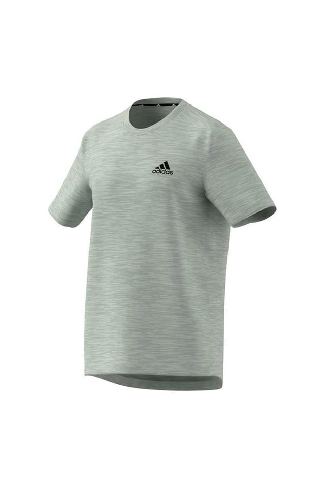 solid polyester regular fit mens t-shirt