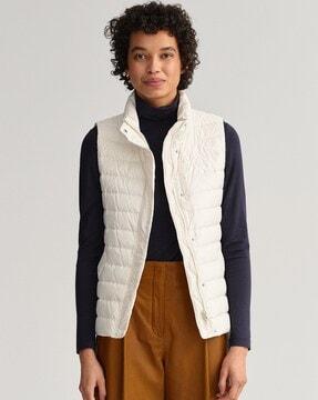 solid quilted blazer