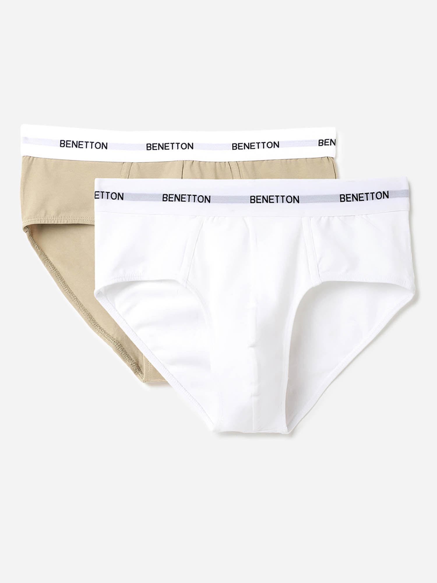 solid regular fit brief (pack of 2)