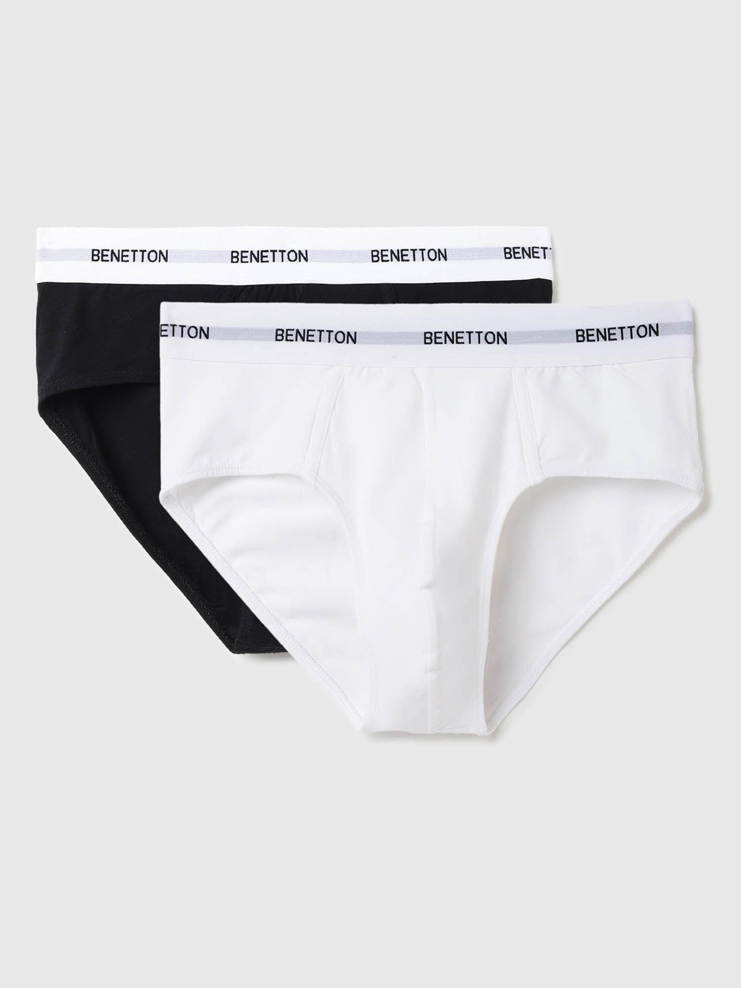 solid regular fit brief (pack of 2)