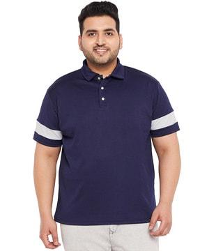 solid regular fit polo t-shirt