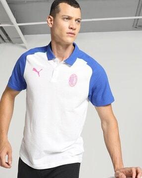 solid regular fit polo t-shirt