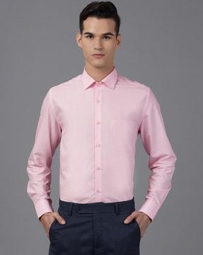 solid regular fit shirt