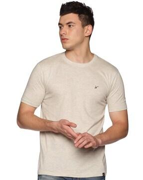 solid regular fit t-shirt