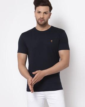 solid regular fit t-shirt