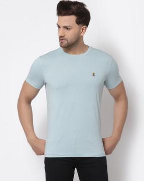 solid regular fit t-shirt