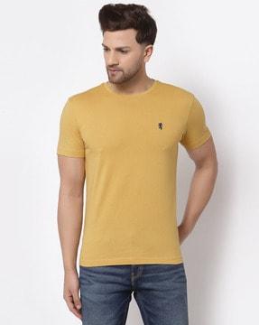 solid regular fit t-shirt