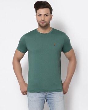 solid regular fit t-shirt