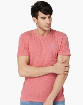 solid regular fit t-shirt