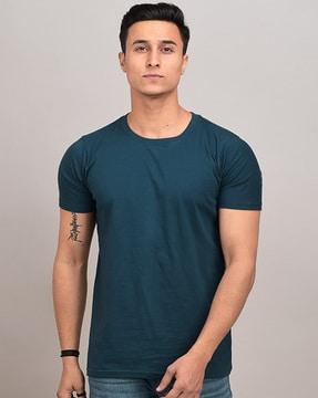 solid regular fit t-shirt