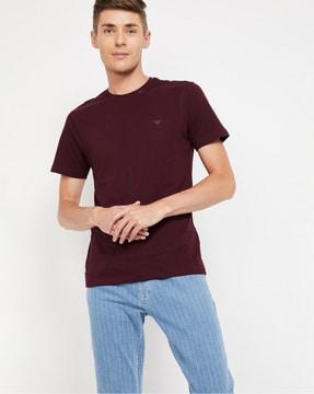 solid regular fit t-shirt