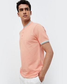 solid regular fit t-shirt