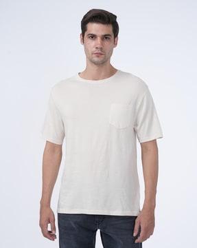 solid regular fit t-shirt