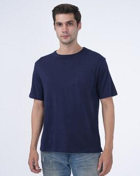 solid regular fit t-shirt