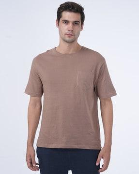 solid regular fit t-shirt