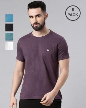 solid regular fit t-shirt