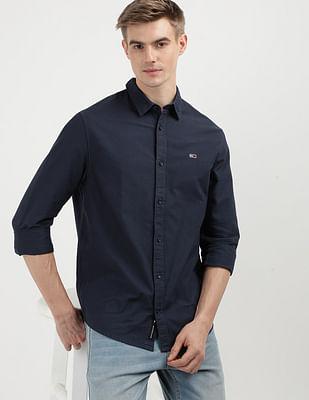 solid regular oxford shirt